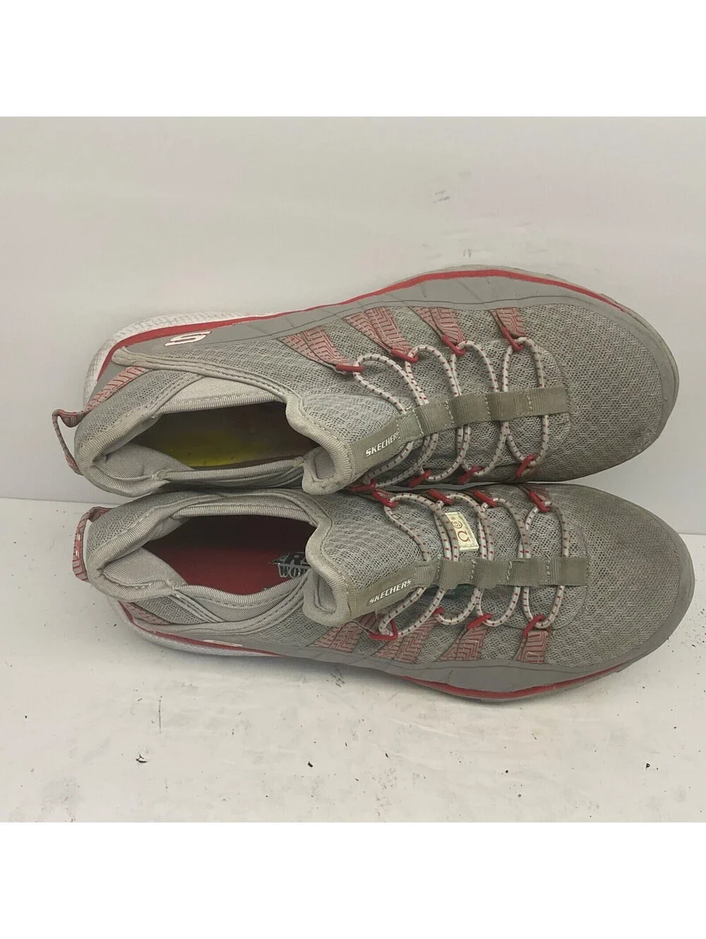 Skechers Women's Aluminum Toe SP Slip Resistant Work Shoes 99996596 Grey 10M